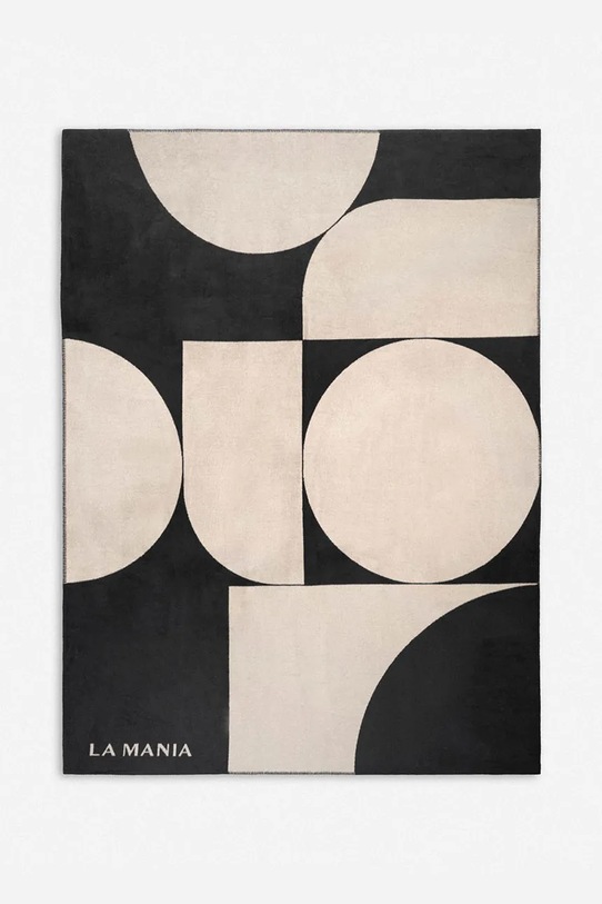 La Mania koc z bawełną 200 x 150 cm beżowy 5905549435045