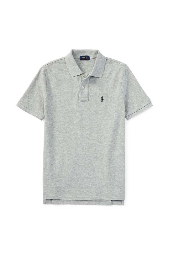 Polo Ralph Lauren - Детское поло 110-128 см. хлопок серый 322603252002