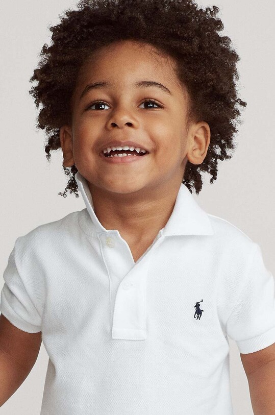 Polo Ralph Lauren - Детское поло 110-128 см. 322603252004 белый