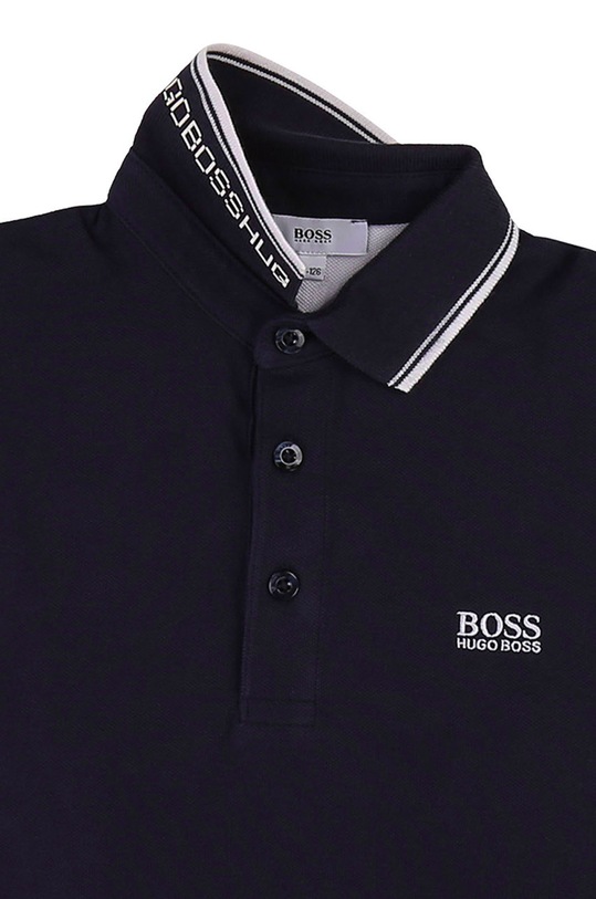 CHLAPEC Boss - Dětské polo tričko 164-176 cm J25P17.164.176 námořnická modř