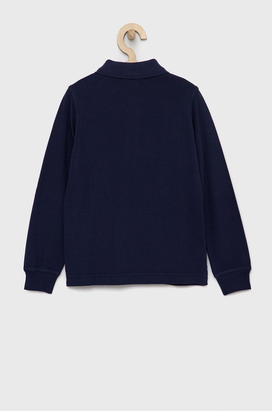 Dětské bavlněné tričko s dlouhým rukávem United Colors of Benetton 3089C300K.G.NOS námořnická modř AA00