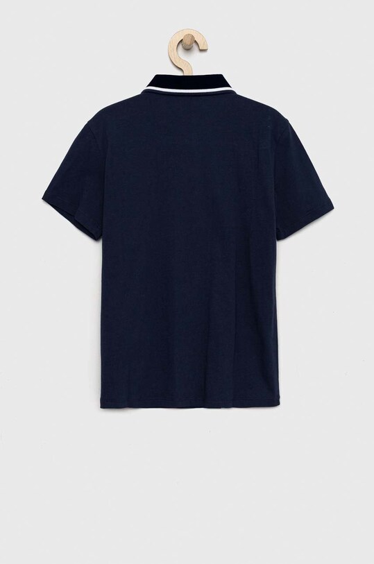 EA7 Emporio Armani polo bawełniane dziecięce 8NBF51.BJ02Z granatowy AA00