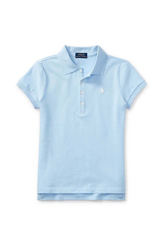 Dječja polo majica Polo Ralph Lauren s elastinom plava 313573242012