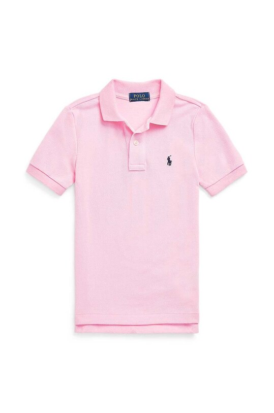 Polo Ralph Lauren polo bawełniane dziecięce bawełna różowy 322603252003
