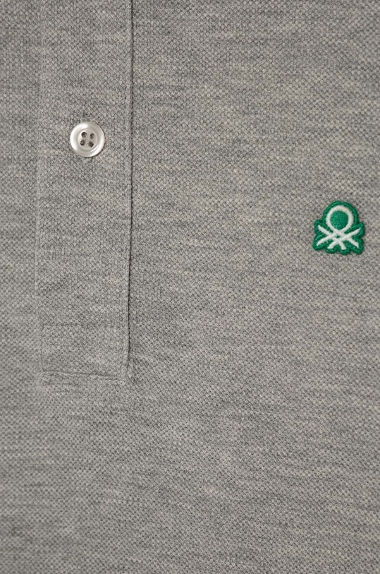 Fiú United Colors of Benetton gyerek pamut póló 3089C300Q.G.NOS.9BYX szürke