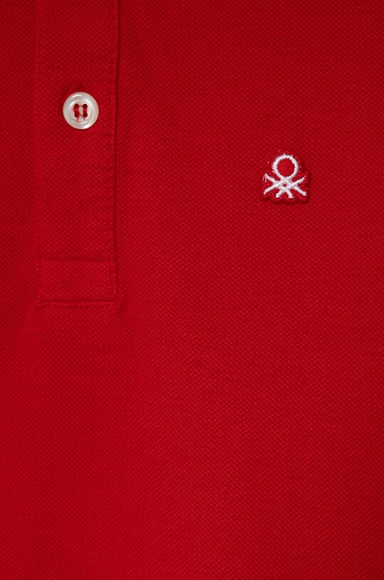 Мальчик Детское хлопковое поло United Colors of Benetton 3089G3008.P.NOS.9BYX красный