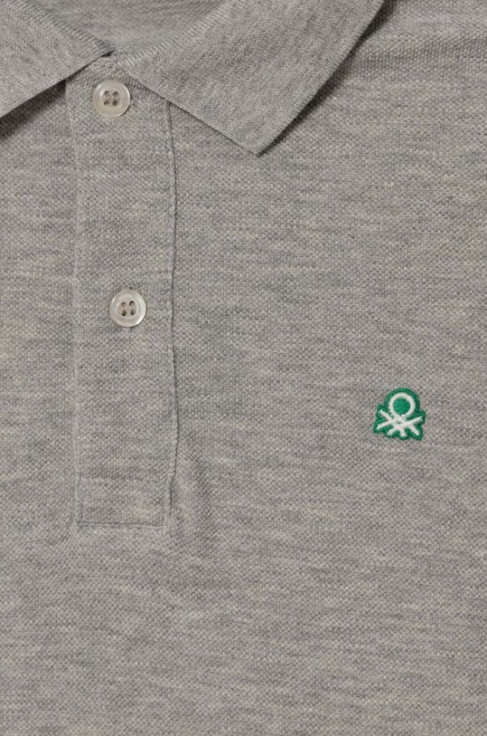 Chłopiec United Colors of Benetton longsleeve bawełniany dziecięcy 3089C300Z.G.NOS szary