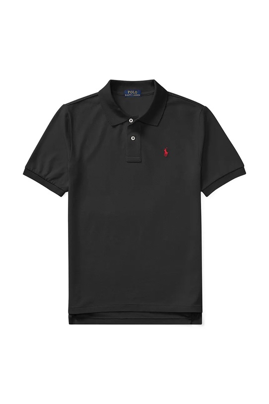 Polo Ralph Lauren polo dziecięce bawełniane 323603252001 czarny AA00