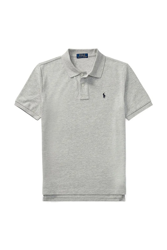 Polo Ralph Lauren polo dziecięce bawełniane 323603252002 szary AA00