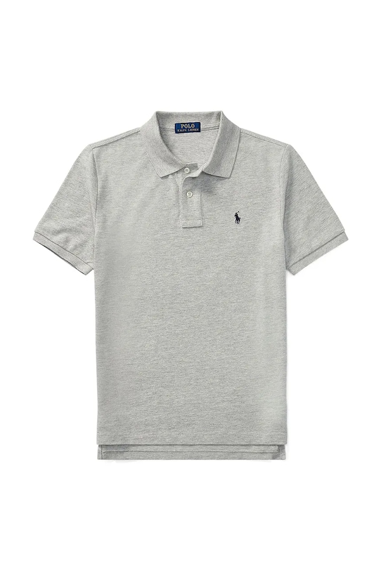 Polo Ralph Lauren polo dziecięce bawełniane 323603252002 szary AA00
