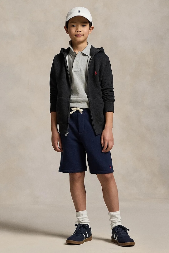 Polo Ralph Lauren polo dziecięce bawełniane 323603252002 szary