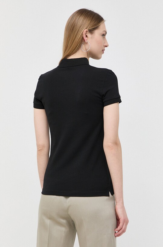 Odzież Armani Exchange polo bawełniane 8NYF73.YJ17Z.NOS czarny