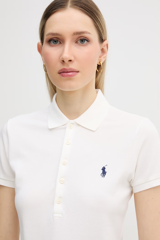 Polo Ralph Lauren polo damskie beżowy 211B18200