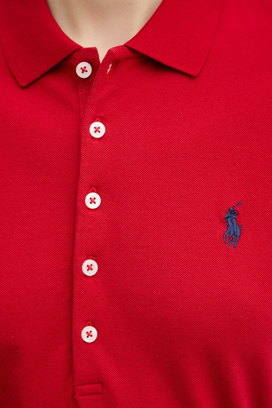 Polo Ralph Lauren polo damskie 211B18200 czerwony