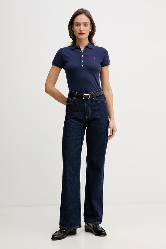 Polo Ralph Lauren polo damskie 211B18200 granatowy AA00
