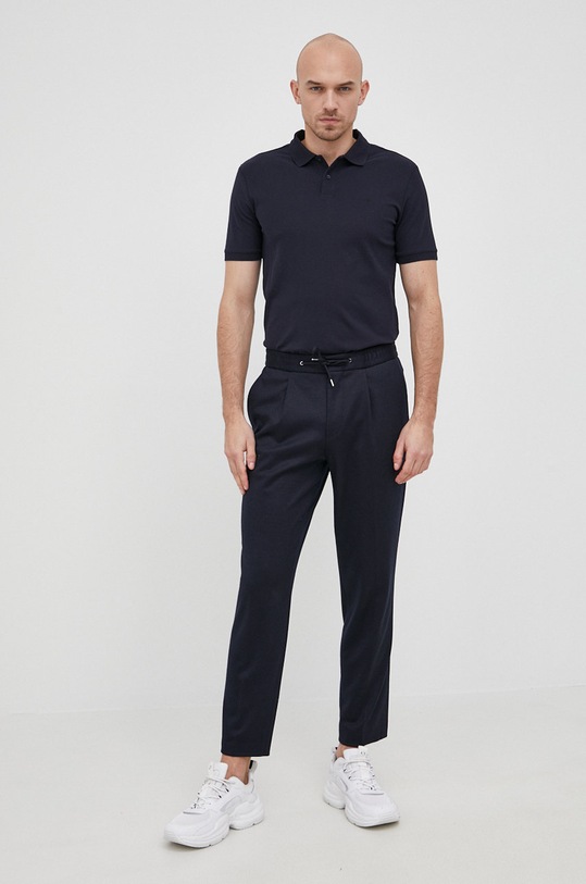 Calvin Klein - Polo K10K102964 K10K102964 granatowy AA00