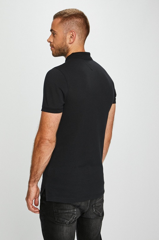 Tommy Jeans - Pánske polo tričko čierna DM0DM04266