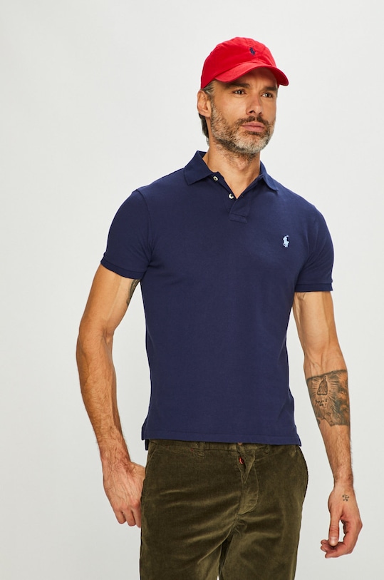 Polo Ralph Lauren - Polo 710548797010 bawełna granatowy 710548797010