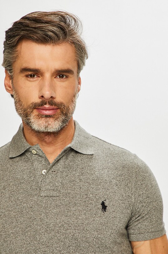 Polo Ralph Lauren - Поло 710548797011 серый