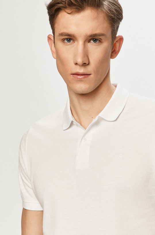 Jack & Jones - Polo biały 12136516