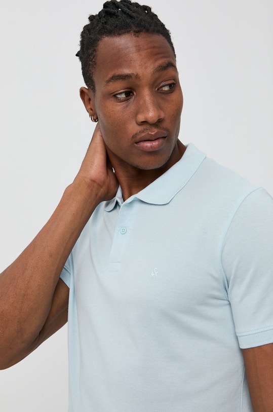 Odzież Jack & Jones - T-shirt/polo 12136516 12136516 niebieski