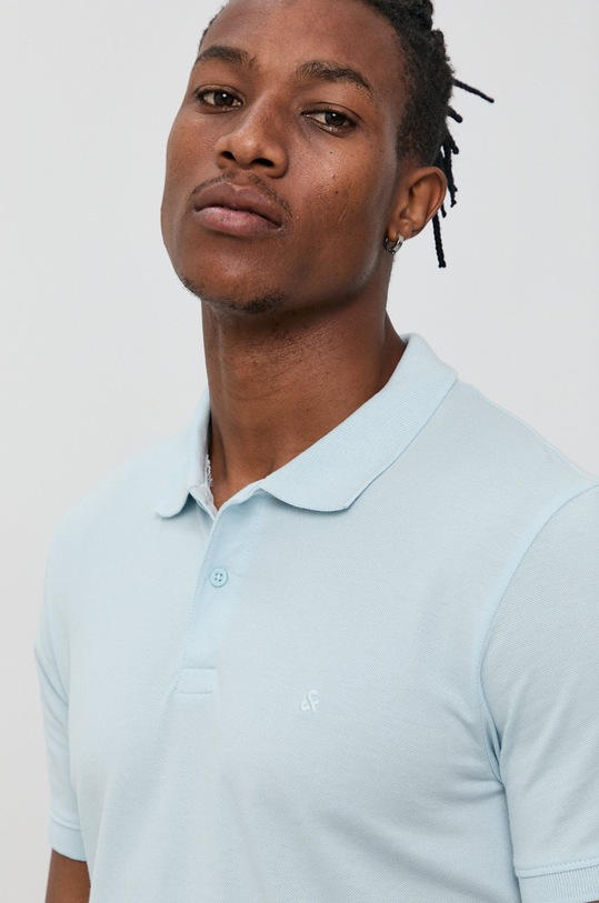 Polokošeľa Jack & Jones 12136516 modrá 12136516