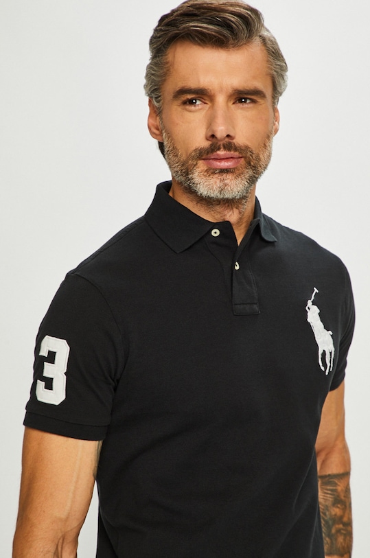 Polo Ralph Lauren tricou negru 710688969001