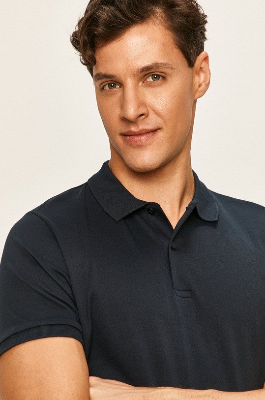Selected Homme - Pánske polo tričko tmavomodrá 16072841