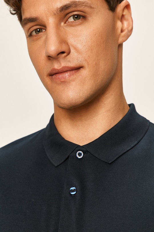 Selected Homme - Pánske polo tričko 16072841 tmavomodrá