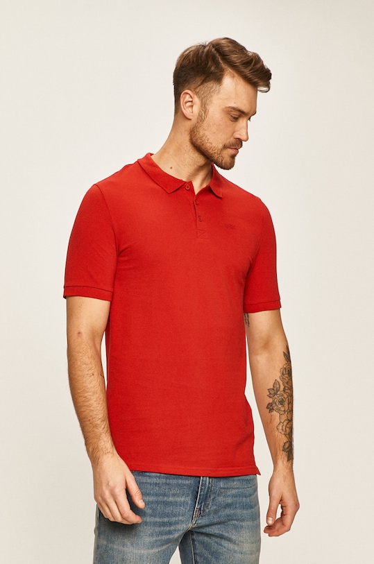 Only & Sons - Polo tričko hladký červená 22013117
