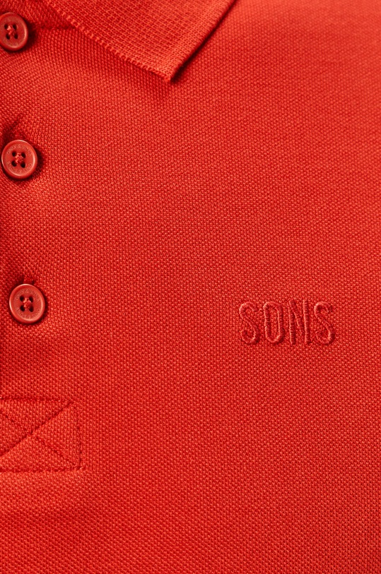Only & Sons - Polo tričko 22013117 červená