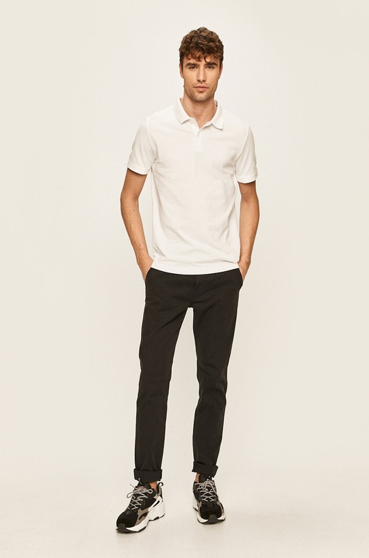 s. Oliver - Pánske polo tričko 03.899.35.5268 biela AA00
