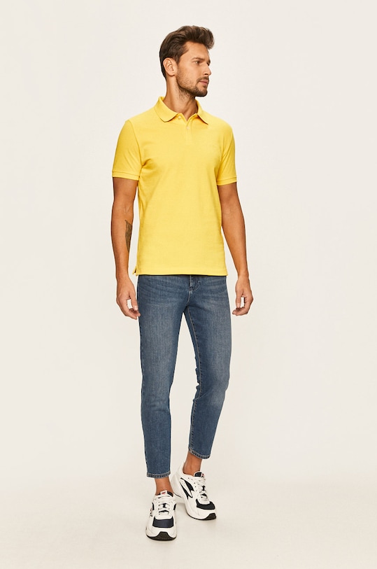 s. Oliver - Tricou Polo 03.899.35.5268 galben AA00