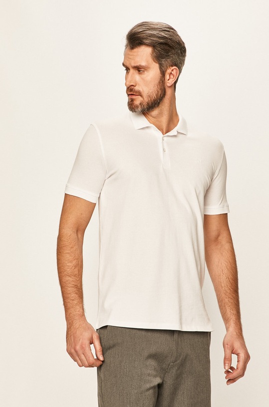 Tailored & Originals - Tricou Polo regular alb 7184119.790001