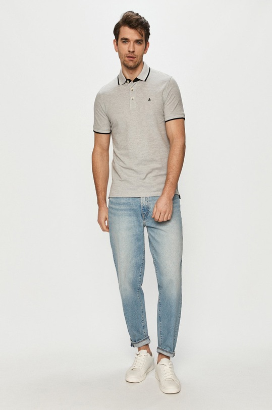 Jack & Jones Polo 12136668 szary AA00