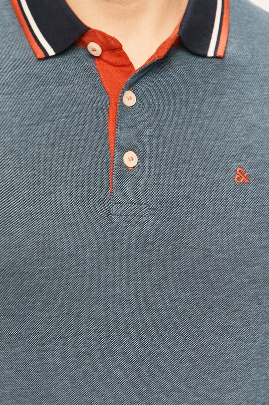 Polo tričko Jack & Jones 12136668 modrá