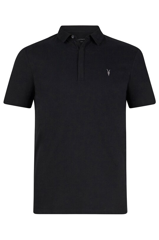 AllSaints - Поло Brace SS Polo MD103H чорний