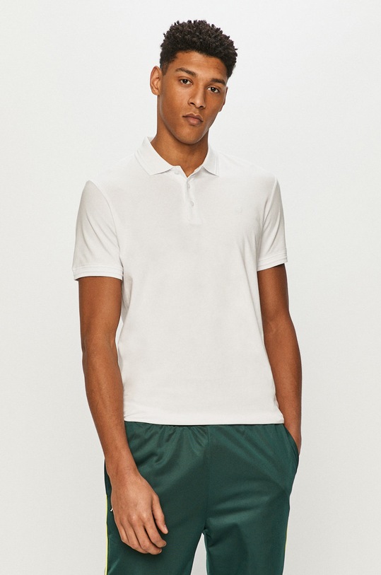 Premium by Jack&Jones - Polo tričko hladký bílá 12184709