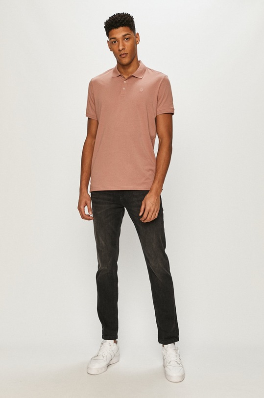 Premium by Jack&Jones - Тениска с яка 12184709 розов AA00