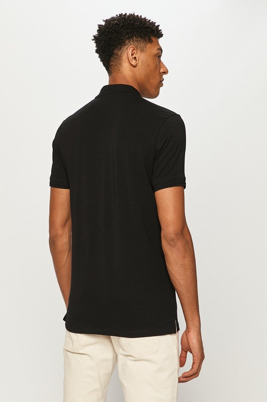 Дрехи Premium by Jack&Jones - Тениска с яка 12184709 черен