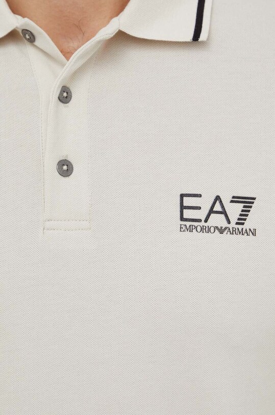 EA7 Emporio Armani Πόλο 8NPF06.PJ04Z μπεζ