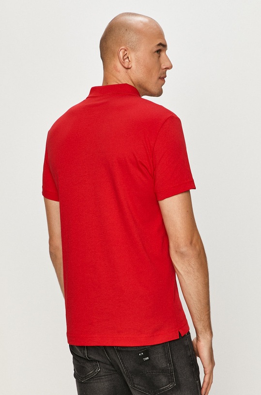 EA7 Emporio Armani - Tricou Polo rosu 8NPF12.PJNQZ