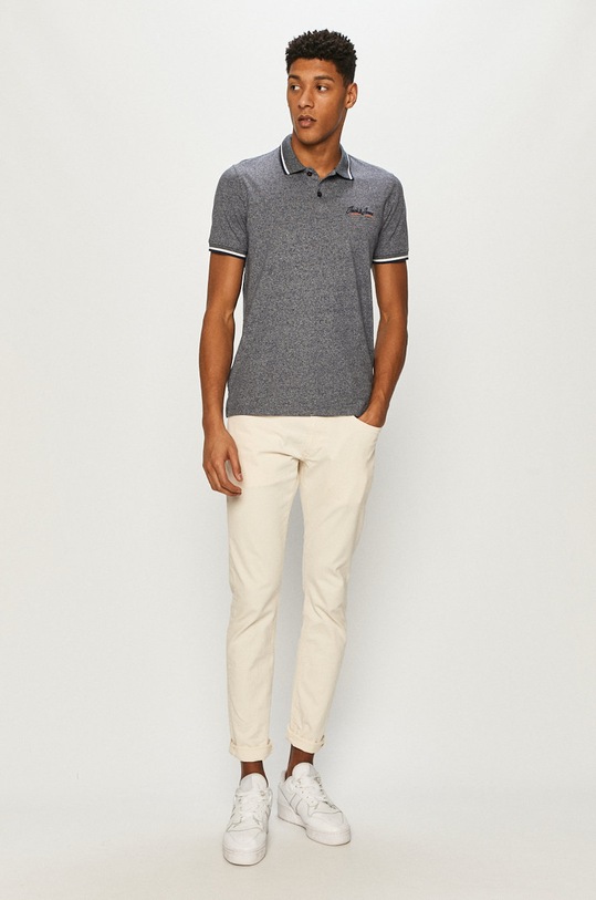 Jack & Jones - Polo tričko 12186778 tmavomodrá AA00