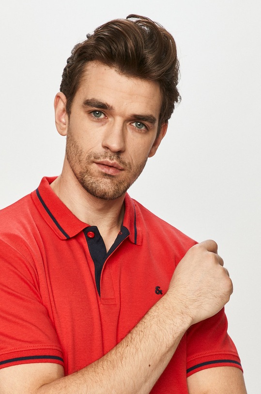 Jack & Jones - Polo tričko červená 12180891.