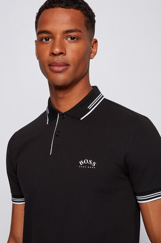 BOSS Polo 50412675.NOS czarny 50412675.NOS