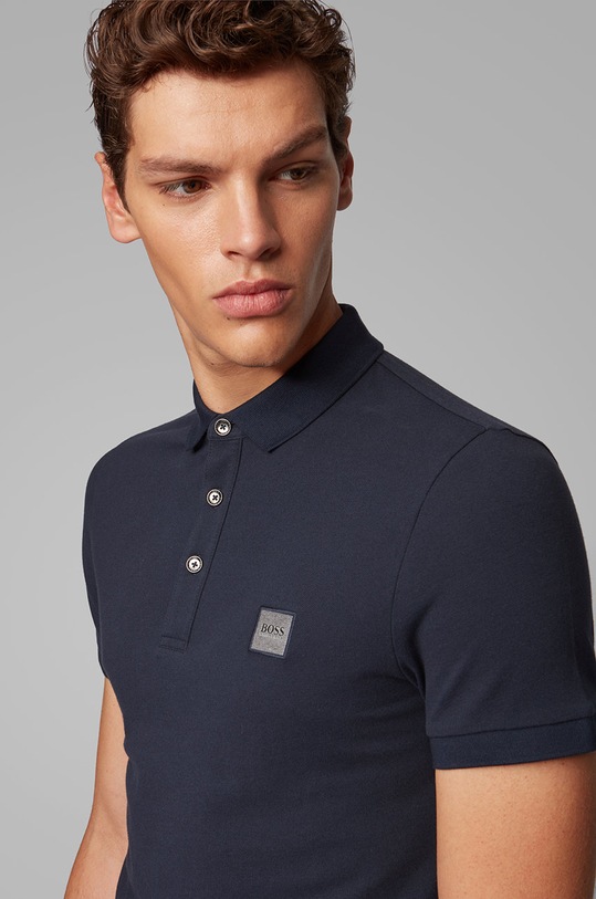 Polo tričko Boss tmavomodrá 50378334.NOS