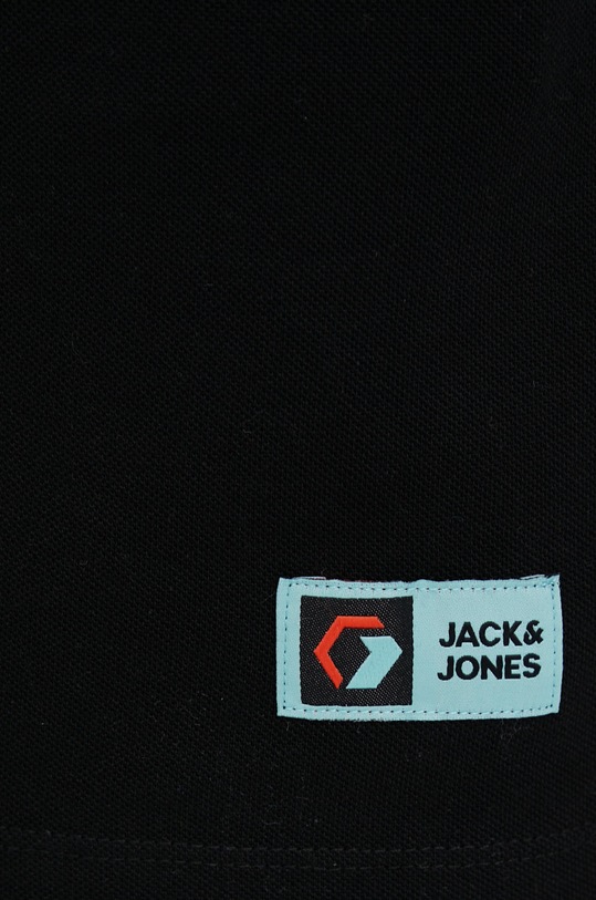 Jack & Jones polo bawełniane 12204909.Black