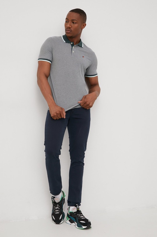 Polo tričko Premium by Jack&Jones 12169064.DarkPetrol zelená AA00