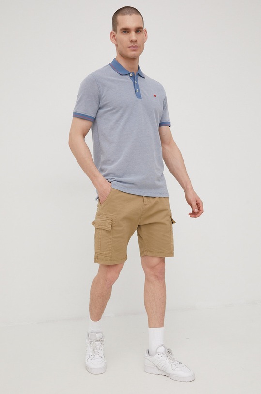 Polo tričko Premium by Jack&Jones 12169064.Stellar fialová AA00