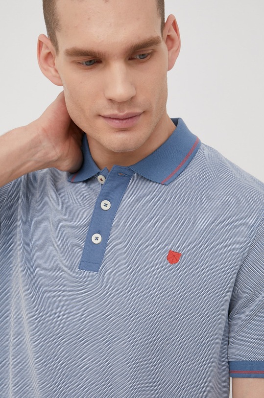 Polo tričko Premium by Jack&Jones fialová 12169064.Stellar